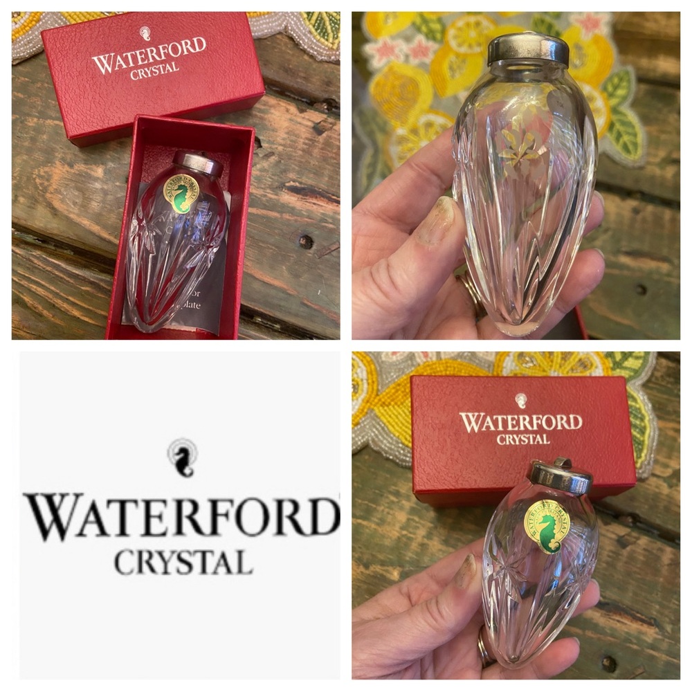 Waterford Crystal 1994 3rd Edition Annual Crystal Christmas Ornament